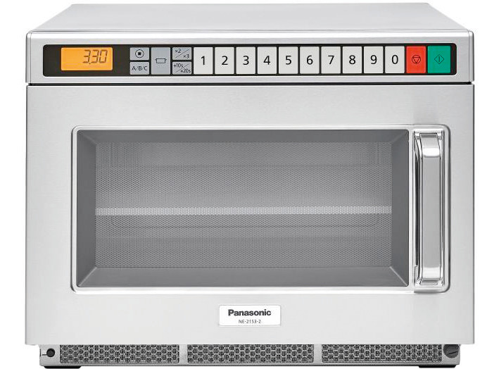 Mikrowelle 2100 W Edelstahl 18l