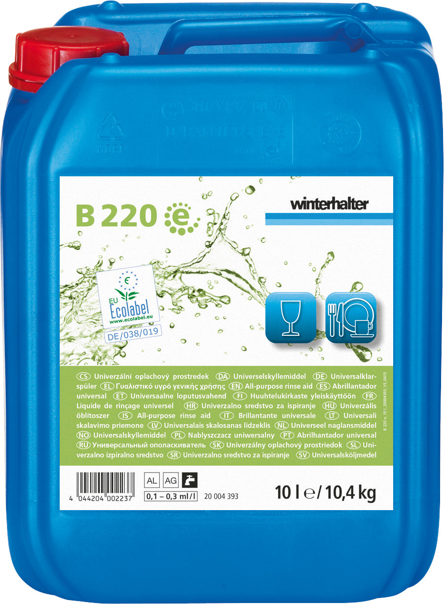 Klarspüler B-220 S e 10 l Kanister